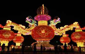 Lantern fair held in SW China's Yunnan