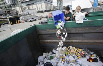 Residents drop off garbage at Zero Waste Center in Vancouver