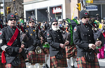 St. Patrick's Day Parade held in Toronto