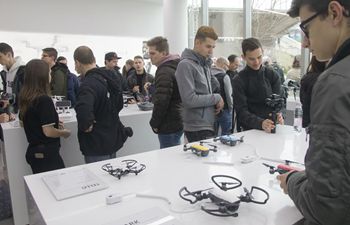 Chinese drone manufacturer DJI opens retail shop in Budapest, Hungary