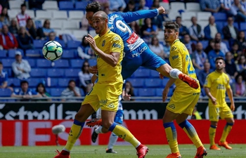 RCD Espanyol draws Las Palmas 1-1 during Spanish league match