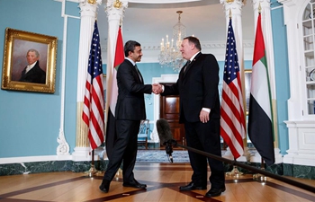 U.S. secretary of state meets with UAE foreign minister in Washington D.C.