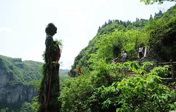 Mercury mine site converted into tourist attraction in SW China's Guizhou