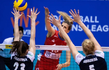 Serbia beats Poland 3-1 during FIVB Volleyball Nations League match