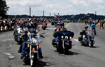 Rolling Thunder gathers in U.S. capital for annual 'Ride for Freedom' to honor Memorial Day