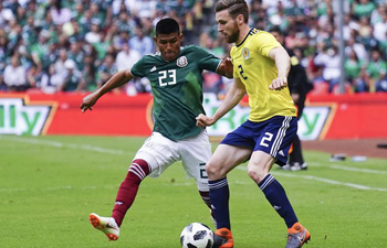 In pics: friendly match between Scotland and Mexico before World Cup
