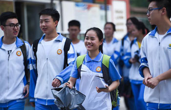 Gaokao ends in some places of China