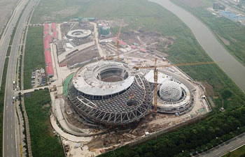 Main steel structure projects of Shanghai Planetarium completed