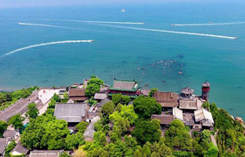 Scenery of Penglai in China's Shandong