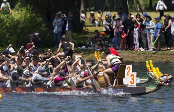 Over 100 teams take part in dragon boat race festival in Toronto