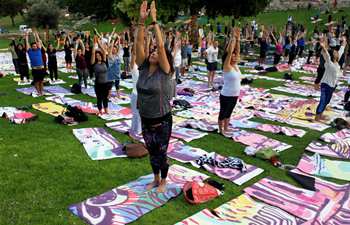 Int'l Day of Yoga marked in Jerusalem