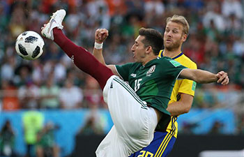 World Cup Group F match: Mexico vs Sweden