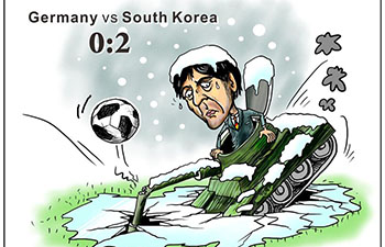 Comics World Cup: Germany vs S. Korea