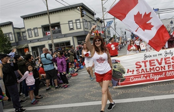 73rd Salmon Festival Parade held in Richmond to celebrate Canada Day