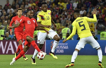 England beat Colombia 4-3 on penalties to reach World Cup quarterfinals