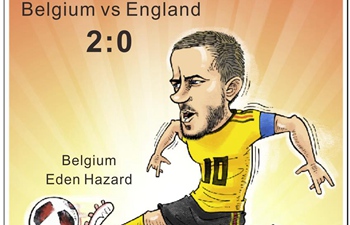 Comics World Cup: Belgium beats England 2-0 to win 3rd place