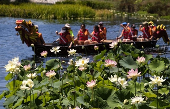 Feature: Chinese culture-centric Lotus Festival blooms in U.S. city of Los Angeles