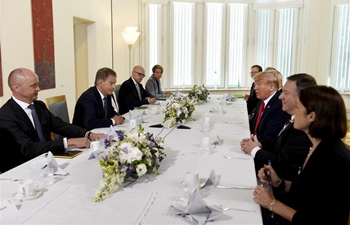 Trump meets with Finnish president in Helsinki