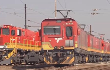 China's top train maker CRRC supplies locomotives to South Africa