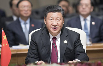 Spotlight: Xi urges BRICS countries to deepen strategic partnership, open up 2nd 
"Golden Decade"