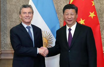 Xi says China to work with Argentina to safeguard multilateral trading system