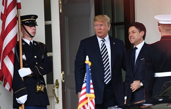 Trump welcomes visiting Italian PM at White House in Washington D.C.