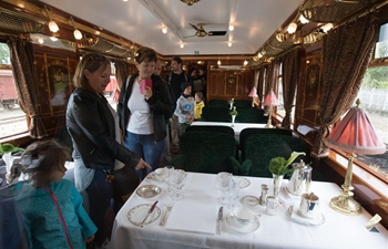 Venice Simplon Orient Express partially opened for visitors in Budapest