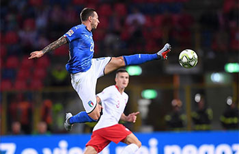 UEFA Nations League: Italy ties with Poland 1-1