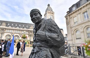 Statue installed in Paris to commemorate WWI Chinese workers