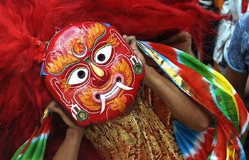 Nepalese celebrate Indrajatra festival