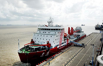 Icebreaker returns to Shanghai after completing Arctic research expedition