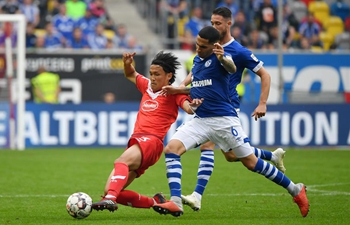FC Schalke 04 defeats Fortuna Duesseldorf at Bundesliga match