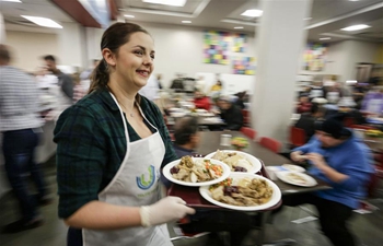 Vancouver's Union Gospel Mission serves free meals on Canada's Thanksgiving Day