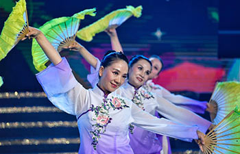 Square dance performance held in Beijing