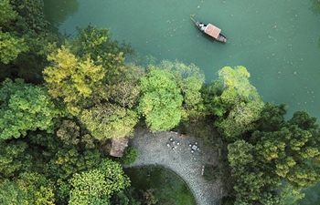 Scenery of Xixi National Wetland Park in Zhejiang