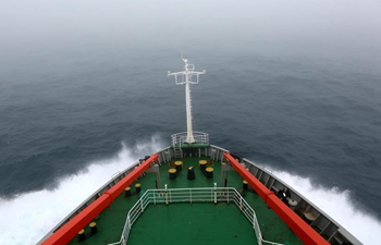 China's icebreaker Xuelong crosses stormy westerlies enroute to Antarctic