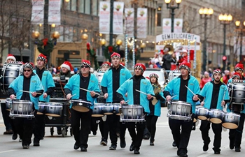 Performers attend Thanksgiving Day Parade in Chicago