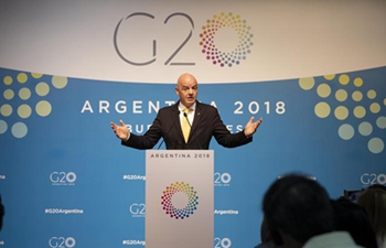In pics: FIFA President attends press conference at G20 summit