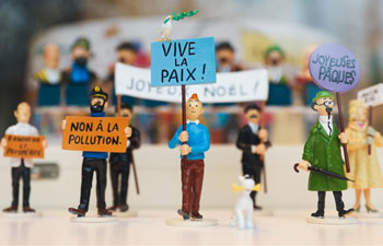 90th anniversary of "The Adventures of Tintin" celebrated in Belgium
