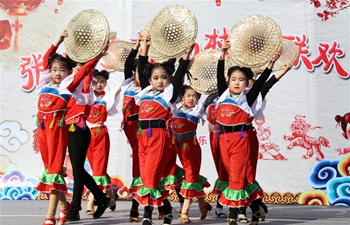 Get-together held to celebrate Spring Festival at Cangzhou City in N China's Hebei