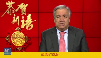 UN chief extends Chinese Lunar New Year wishes