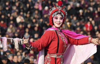 Bang Opera staged in Anhui to celebrate Chinese Lunar New Year