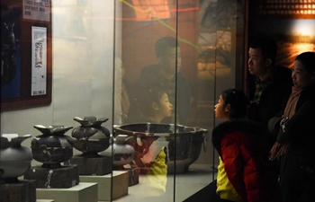 Shandong Museum witnesses lots of visitors during Spring Festival