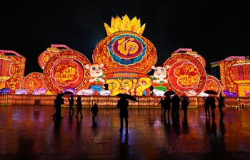 Fancy lanterns create festive atmosphere in Jiangxi