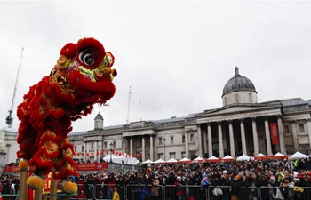 Feature: Grand Chinese New Year celebration held in London