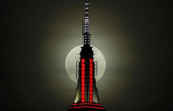 In pics: full moon in New York