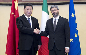 Xi meets Italian lower house speaker