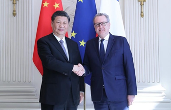 Xi highlights spirit of independence in meeting with French National Assembly president