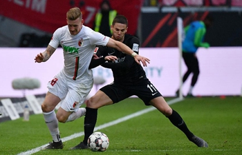 FC Augsburg beats Eitracht Frankfurt 3-1 during Bundesliga match