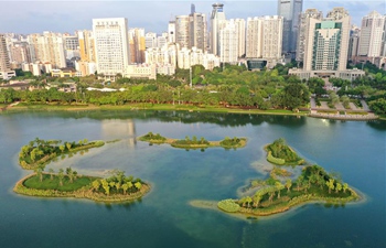 View of south China city Nanning